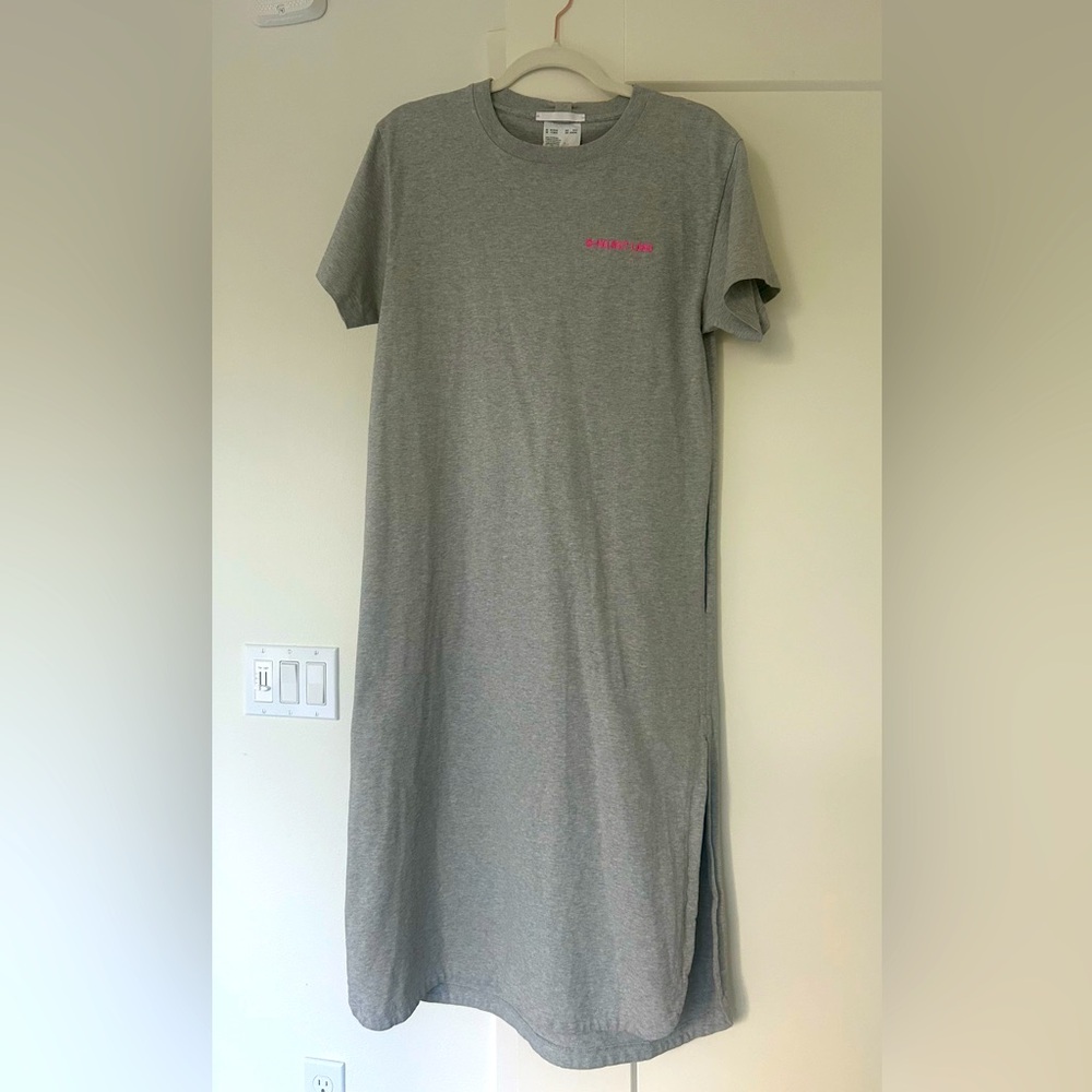 Helmut Lang Crewneck MIDI-Length Dress XS